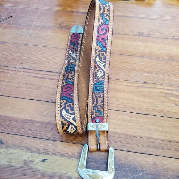 Belt with German Silver buckles size 12 main image 4